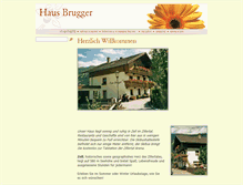 Tablet Screenshot of hausbrugger.at